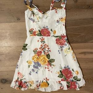 Reformation Christine Mini Sun Dress